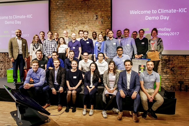 Alle Start-ups des Climate-KIC Demo Days 2017 beisammen