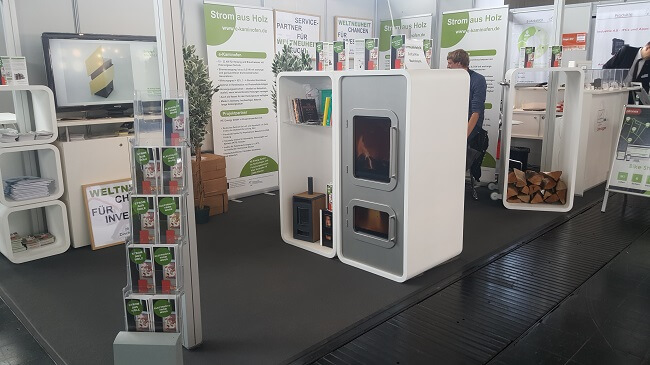 Grüne Lösungen auf der Hannover Messe 2017: Strom aus Holz 