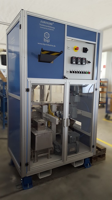 Anlage zur Trockenentfettung