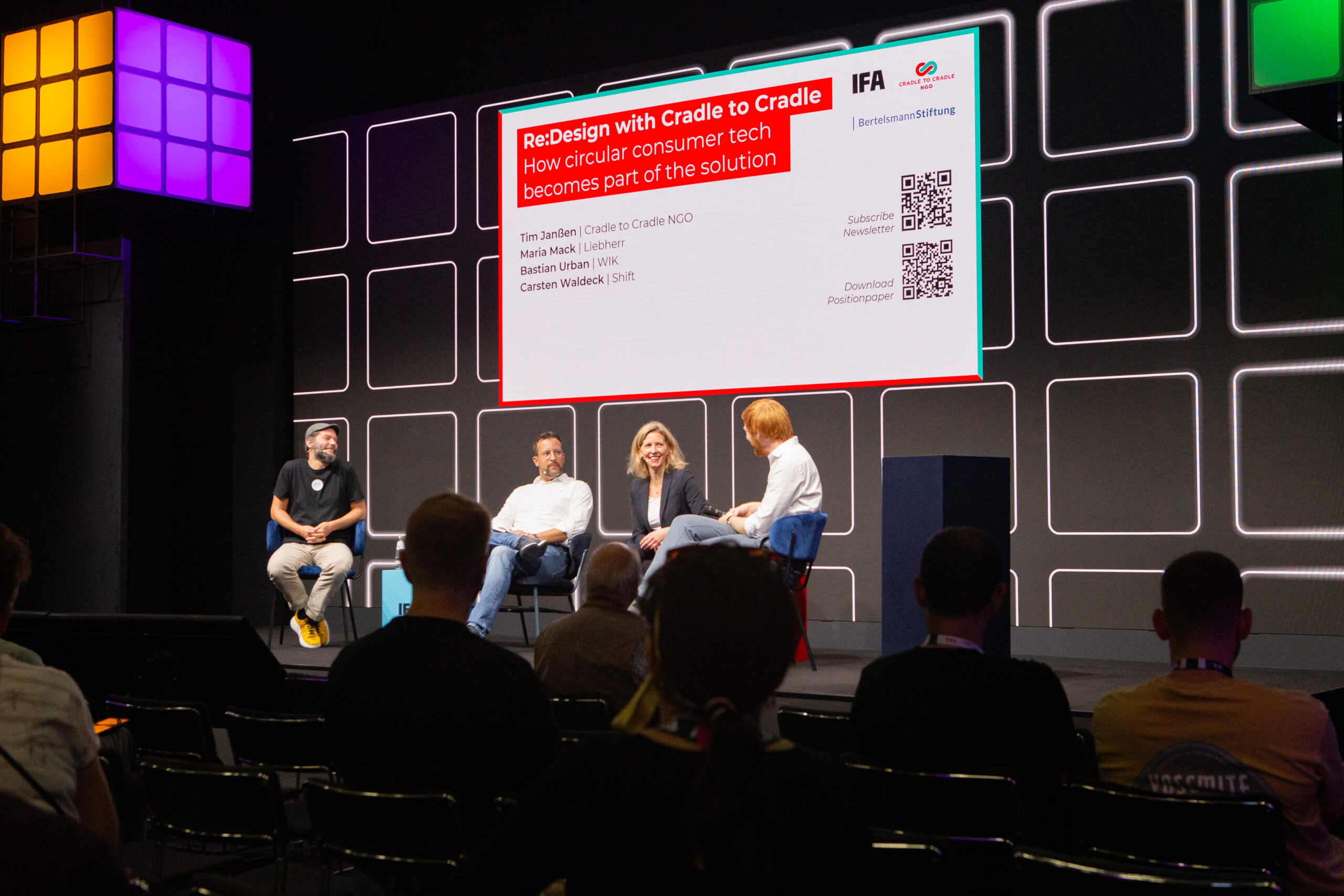 C2C NGO auf der IFA, Podiumsdiskussion